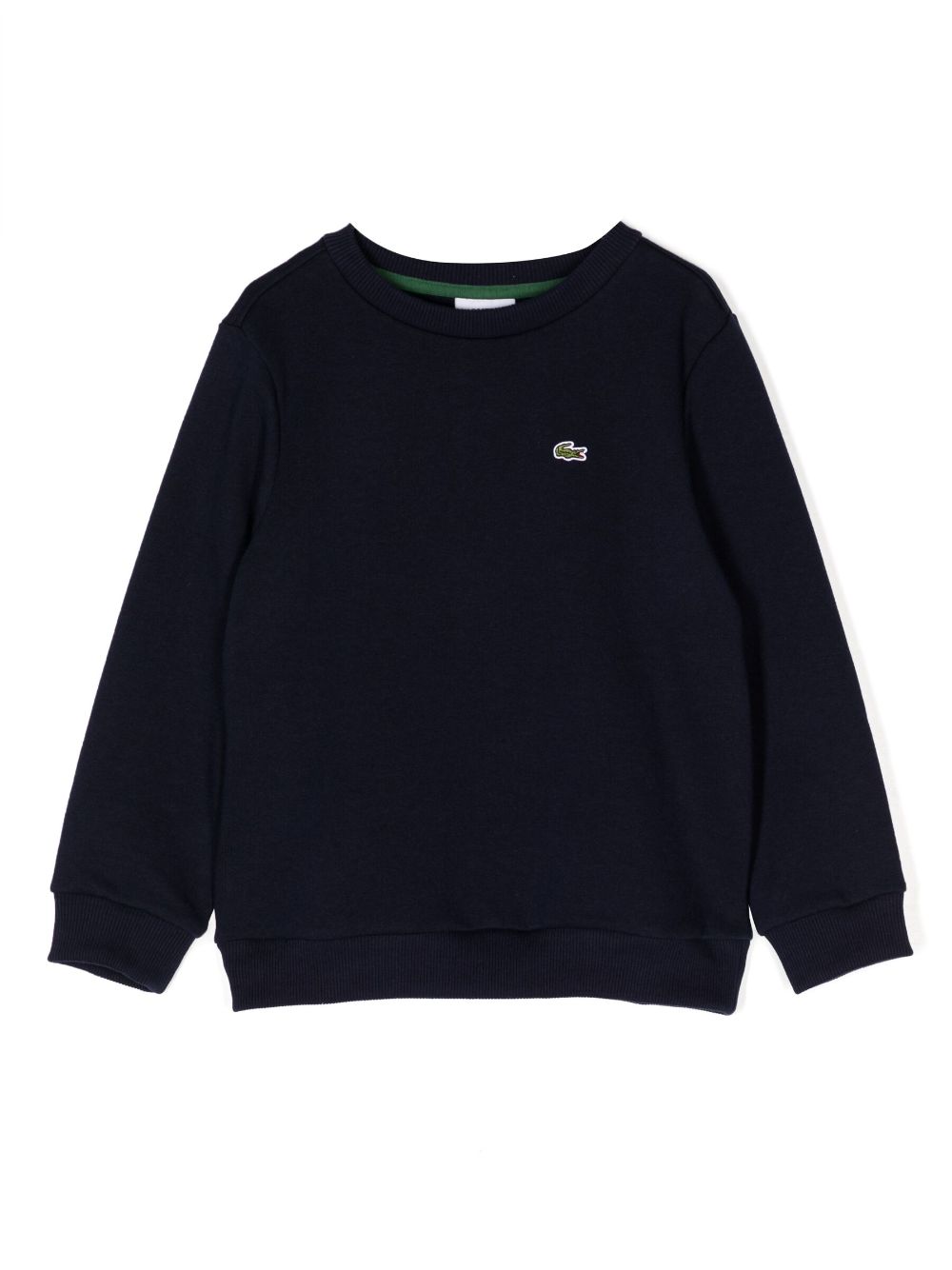Logo-patch sweatshirt - Blue