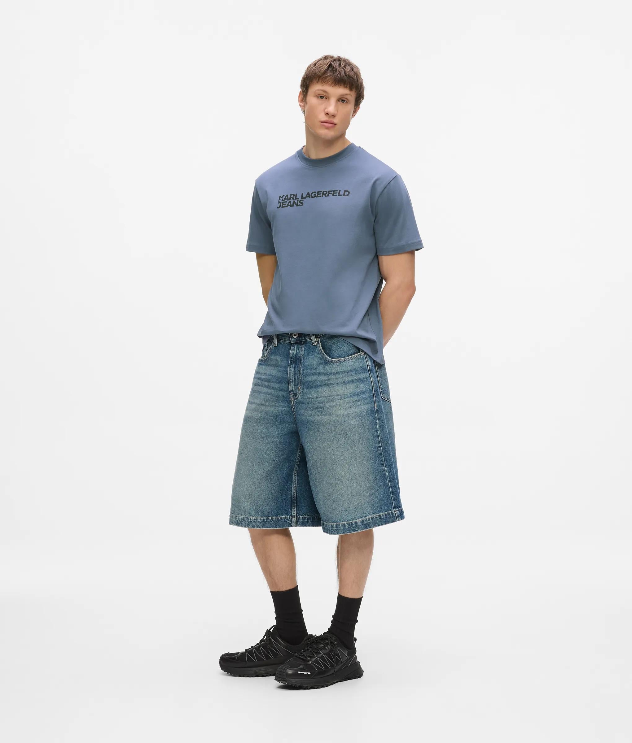 Kl Jeans - Logo T-shirt, Man, Blue