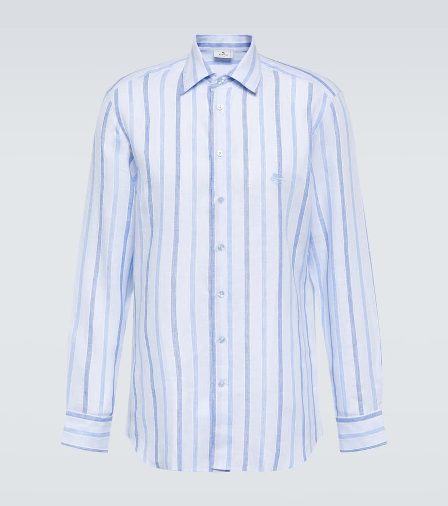Striped linen shirt