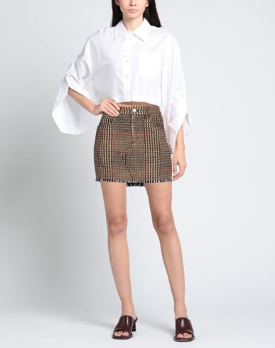 Woman Mini skirt Brown