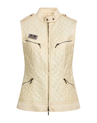 Woman Vest Pastel yellow Size 10 Silk