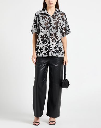 Chb Christian Boaro Woman Shirt Black Size M Polyamide, PES