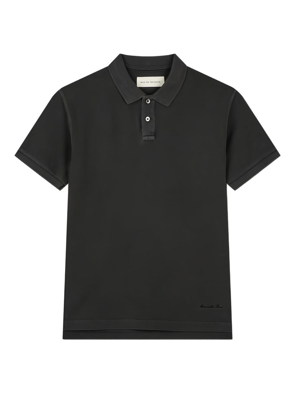 Cotton polo shirt - Grey