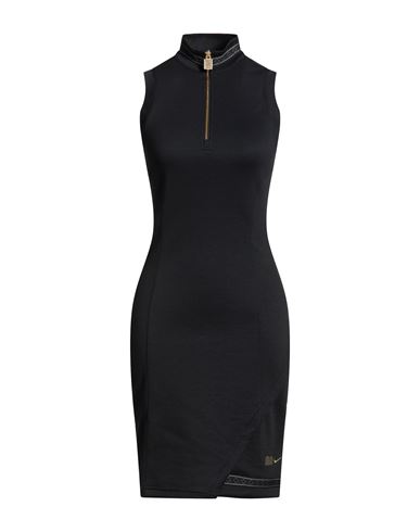 Woman Mini dress Black Size M Polyester, Elastane