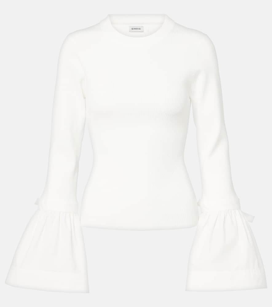 Agata ruffled top