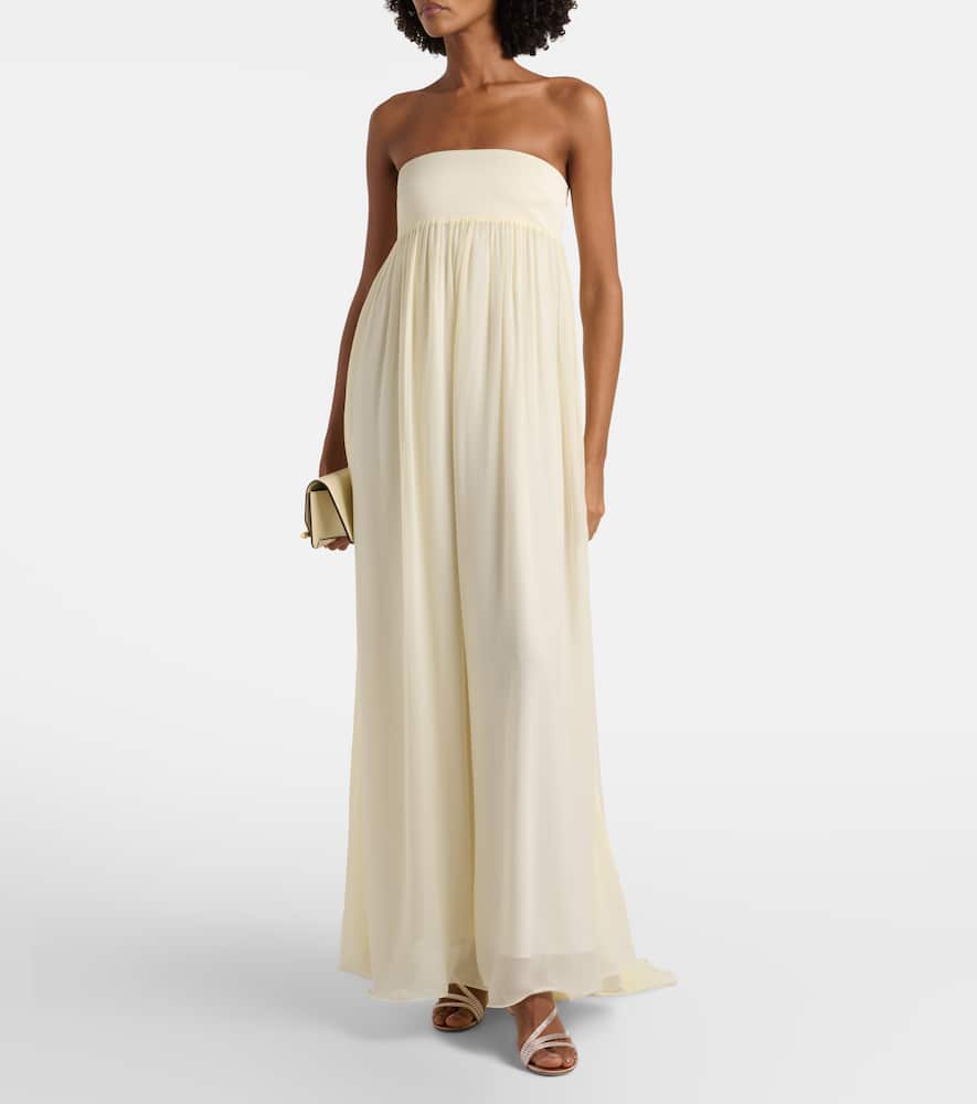 Solene sash maxi dress