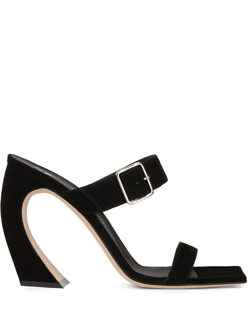 Musa suede sandals - Black