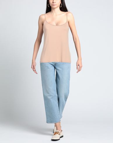 Woman Tank top Blush Size 6 Viscose, Elastane