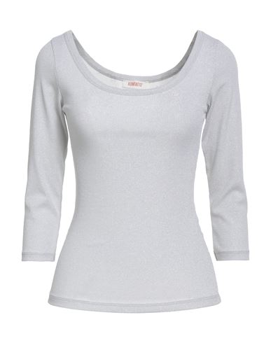 Woman Sweater Light grey Size ONESIZE Viscose, Polyester, Polyamide, Elastane