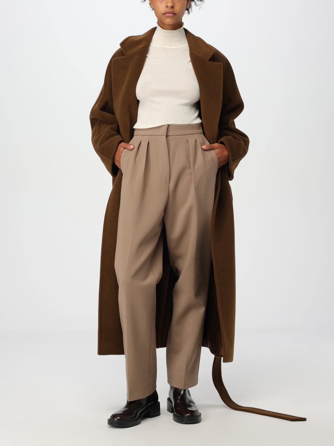 Coat Woman color Leather