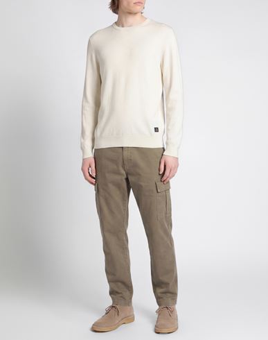 Man Sweater White Size XL Polyamide, Viscose