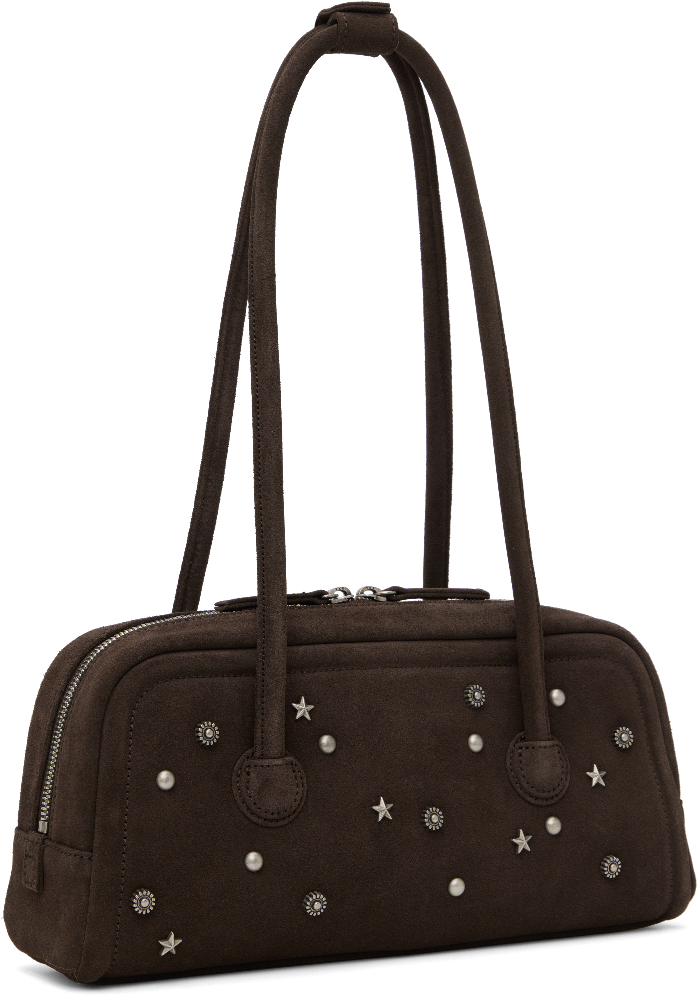 MARGESHERWOOD SSENSE Exclusive Brown Soft Baguette Bag