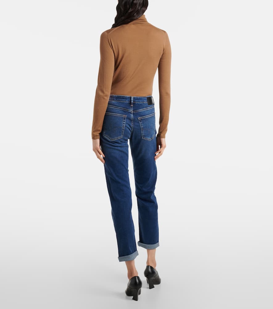 Girlfriend slim jeans