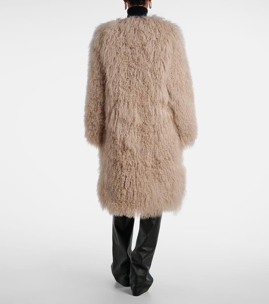 Shearling coat