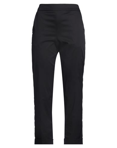 Woman Pants Black Size 4 Cotton, Nylon, Elastane