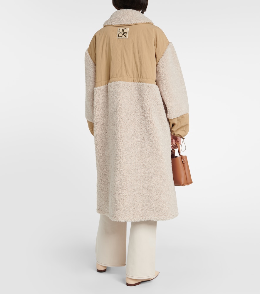 Killian faux-shearling coat