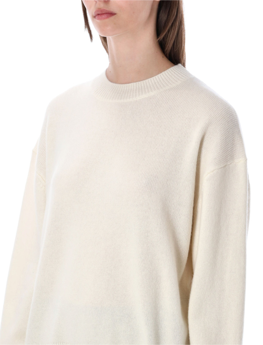 Anine Bing - cashmere crewneck knit boxy fit
