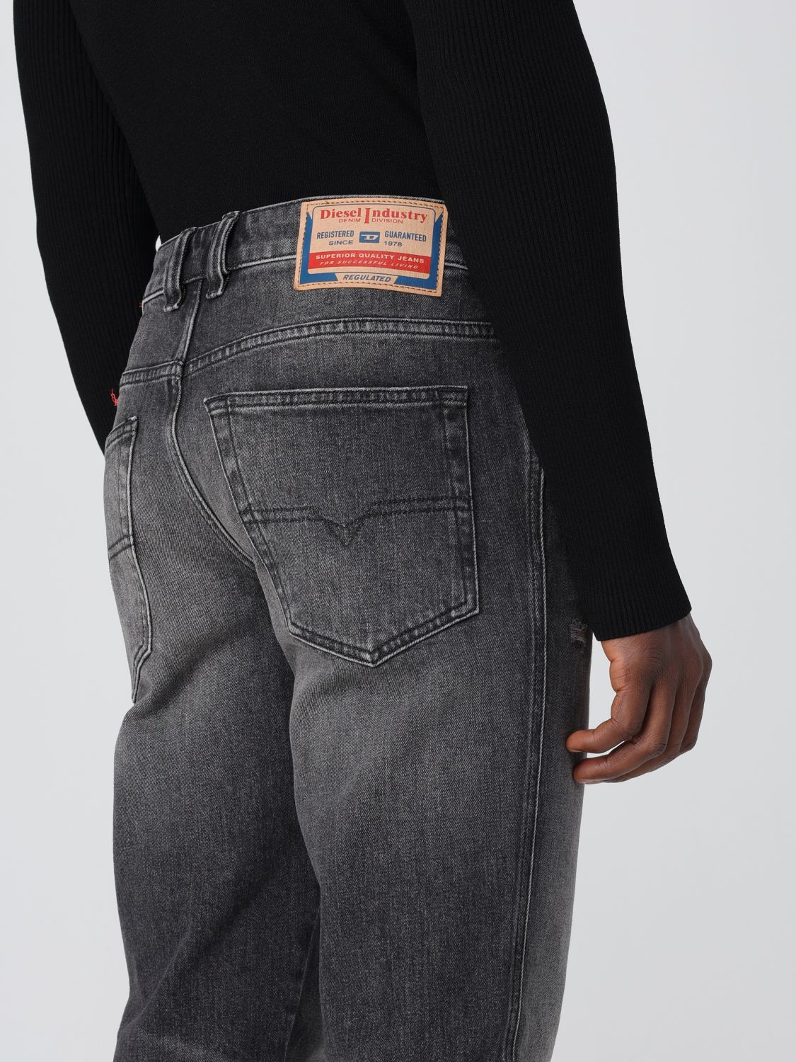 Cotton jeans - Black