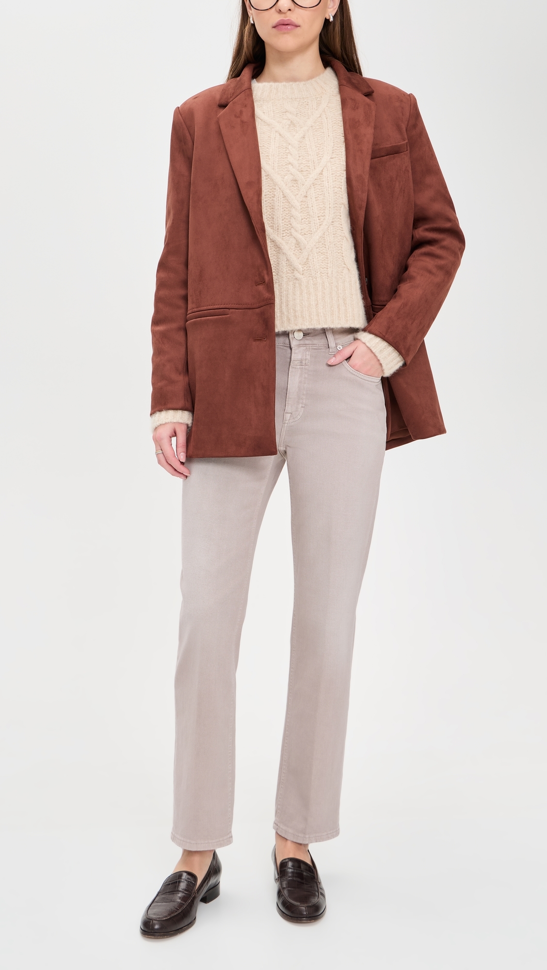 Milo Jeans Clay Beige
