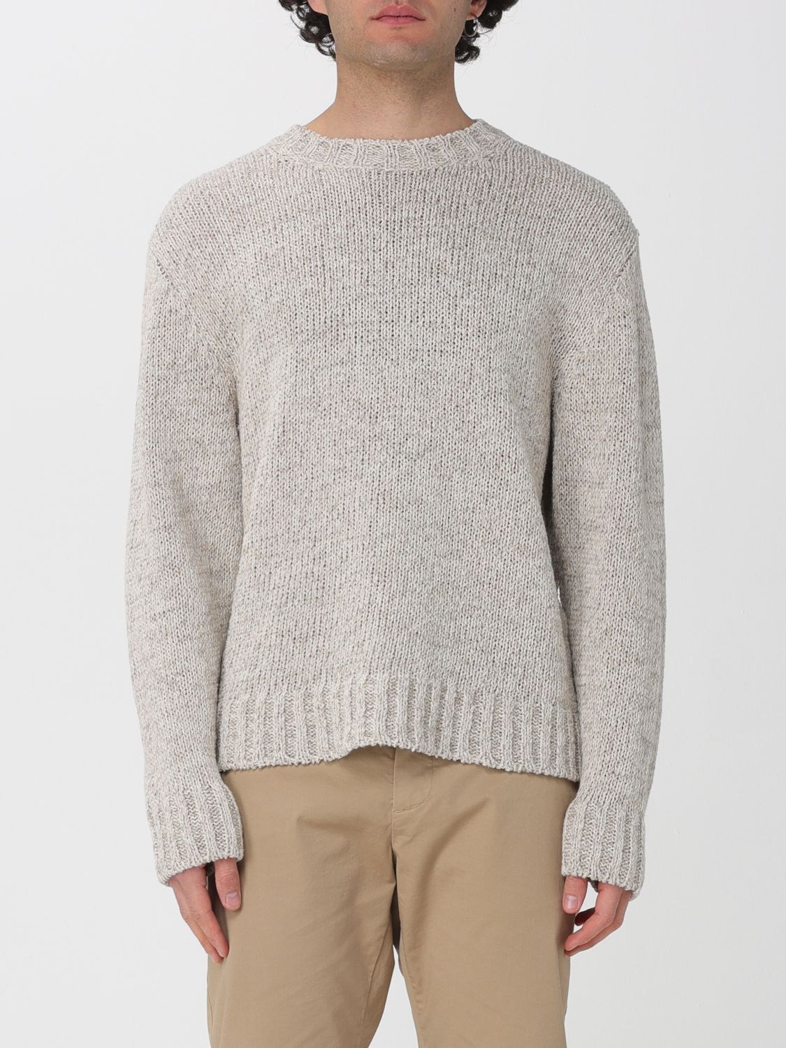 Sweatshirt Men color Ivory