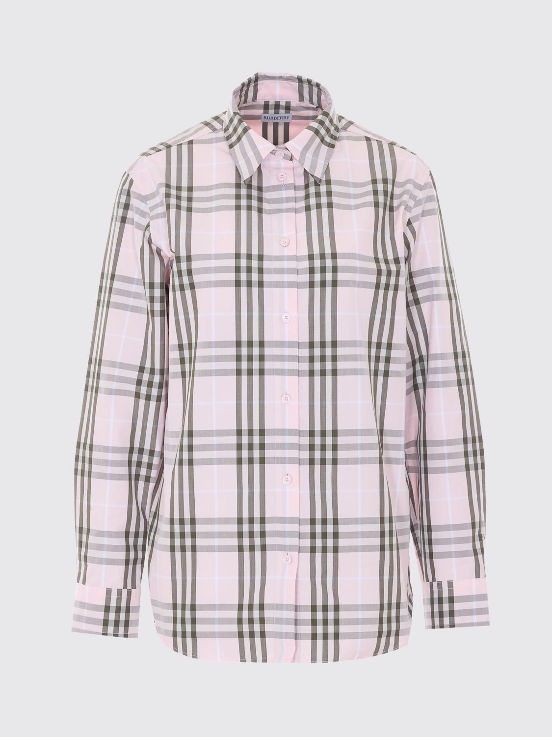 Pink Check Shirt