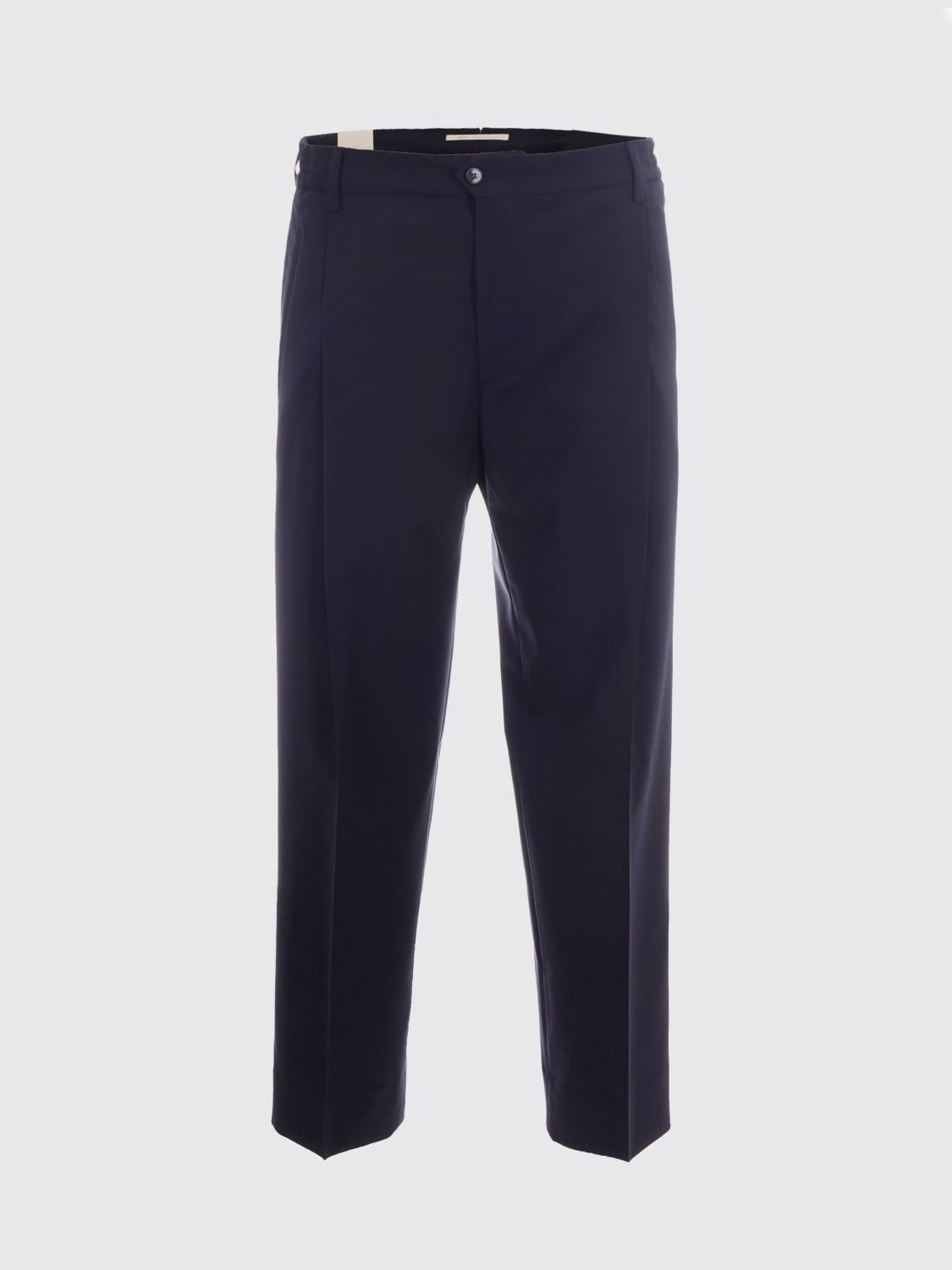 Pants Men color Blue