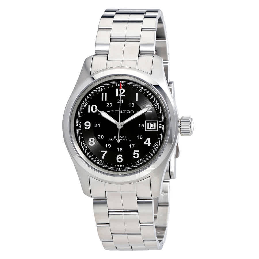 Khaki Field Automatic Black Dial Mens Watch H70455133