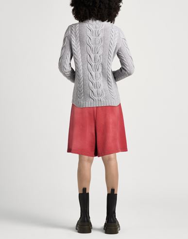 Woman Shorts & Bermuda Shorts Rust Size M Cotton