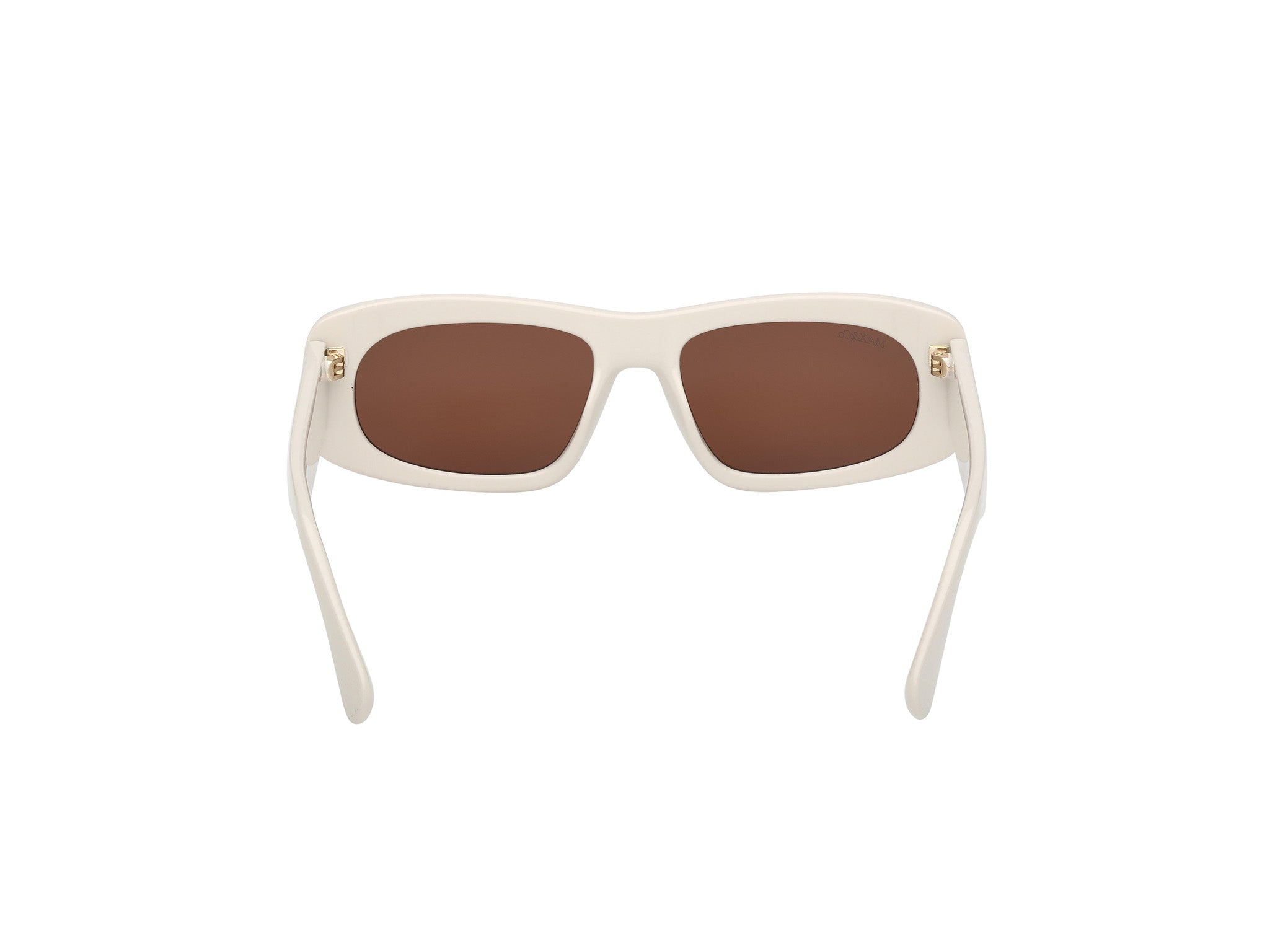 MAX&Co Mujer MAX&Co MO0142 25E Gafas de sol Inyectado Marfil Marrón Cuadrada Norma