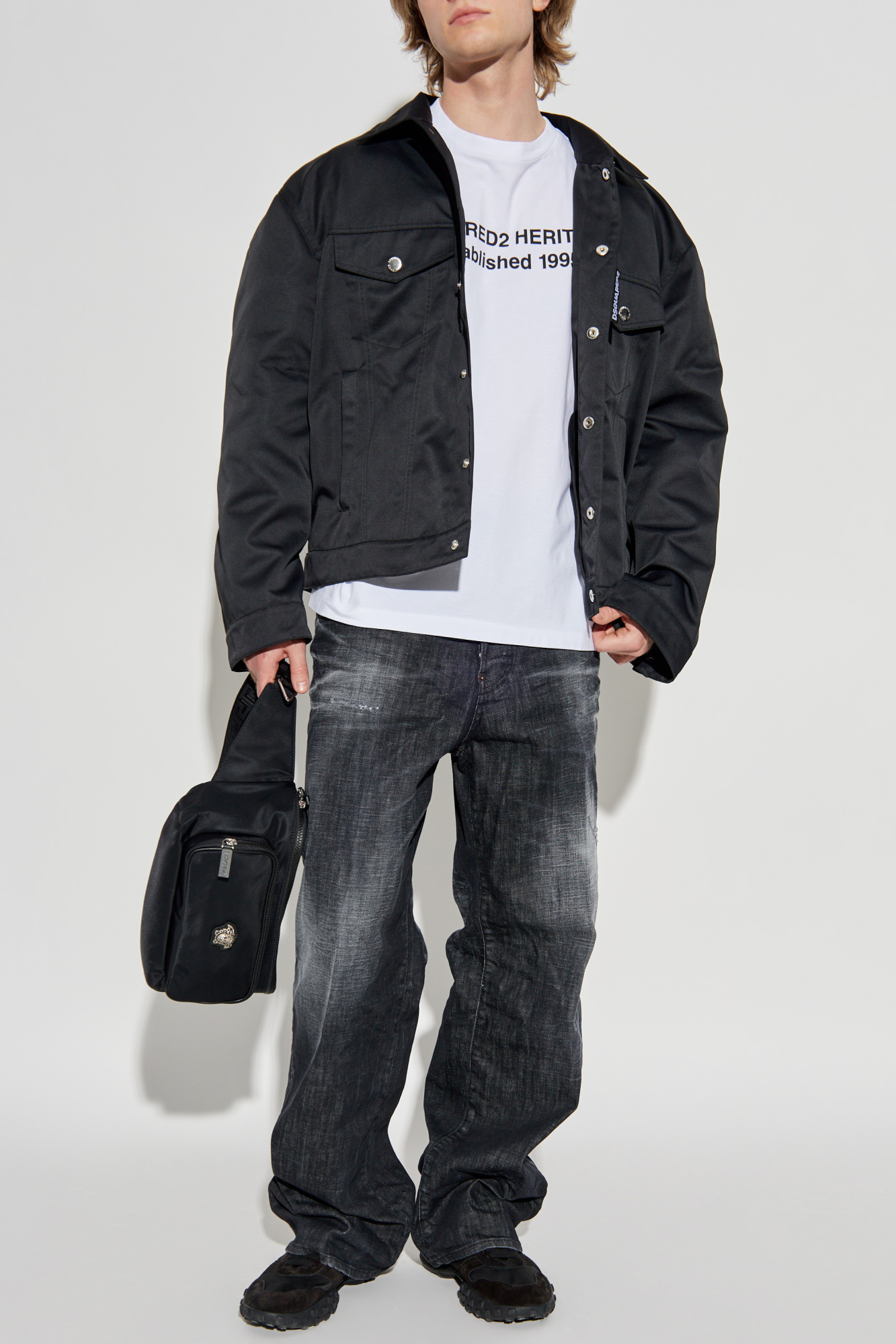 Dsquared2 Jeans 'Loose', Men's, Black