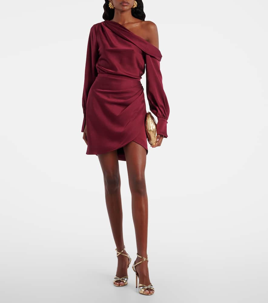 Cameron satin minidress