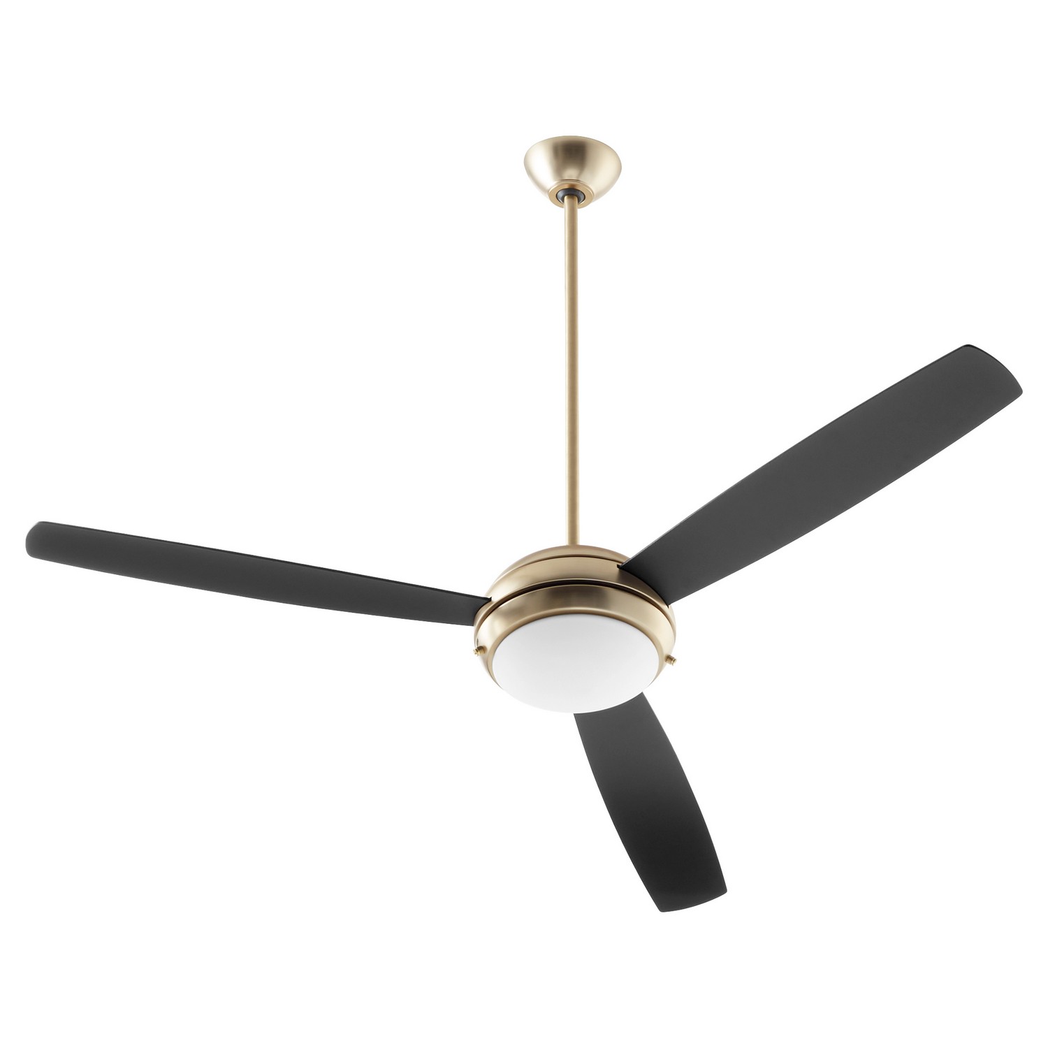 Aged Brass 60" Ceiling Fan from the Expo Collection