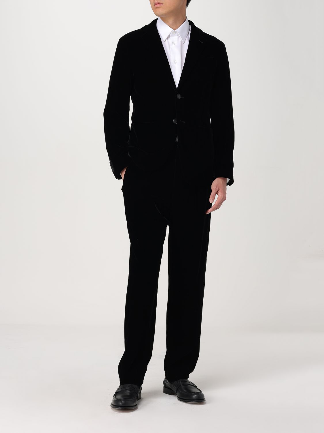 Pants Men color Black