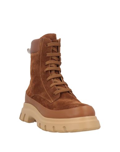 Voile Blanche Woman Ankle boots Tan Size 10 Leather