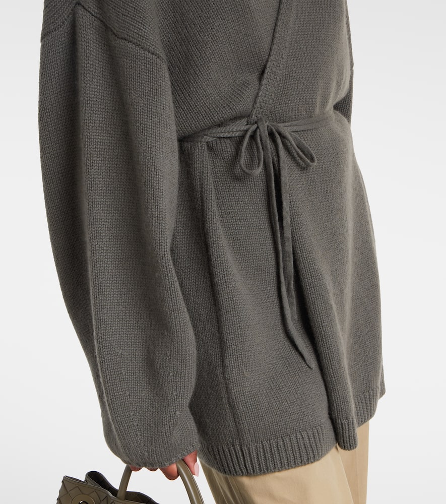 Laurina cashmere wrap cardigan