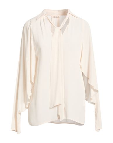 Woman Top Ivory Size 10 Viscose