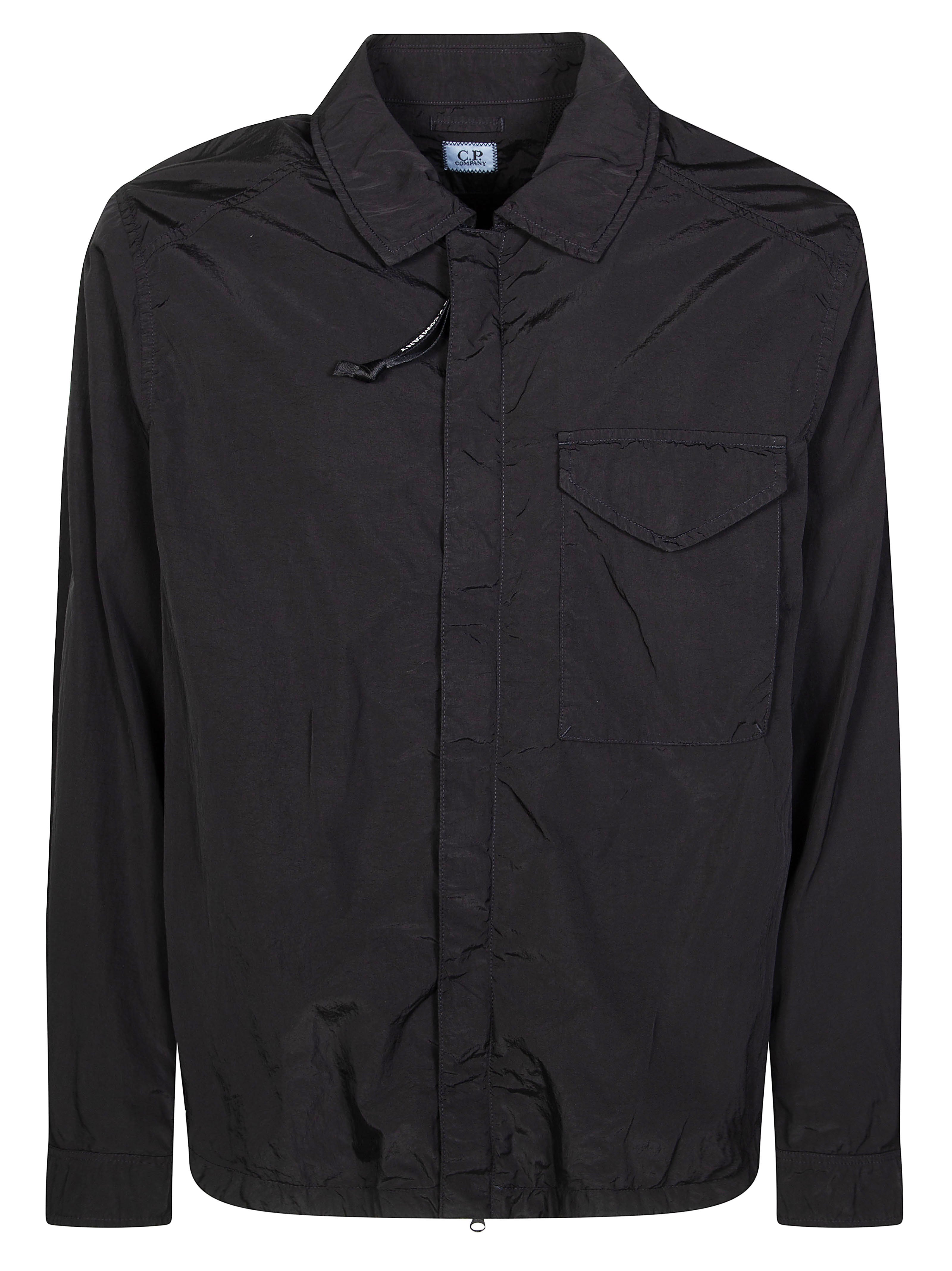 Men's Mini Jacket Shirt with Zip and Pocket