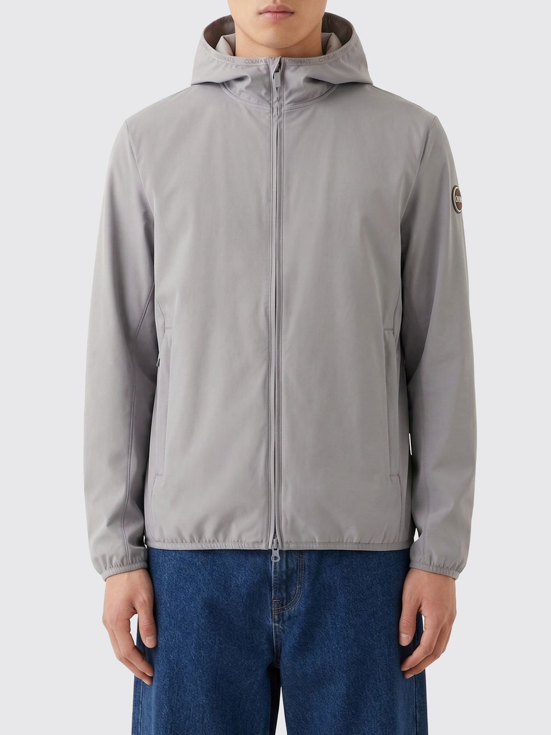 Jacket Men color Silver