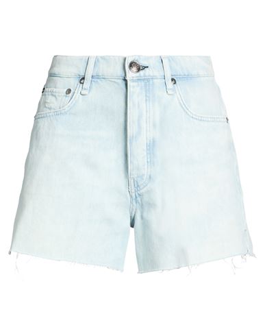 Woman Denim shorts Blue Size 24 Cotton