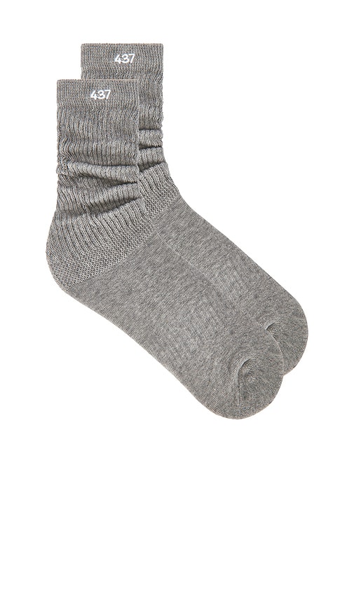 437 The Scrunch Sock in Grey