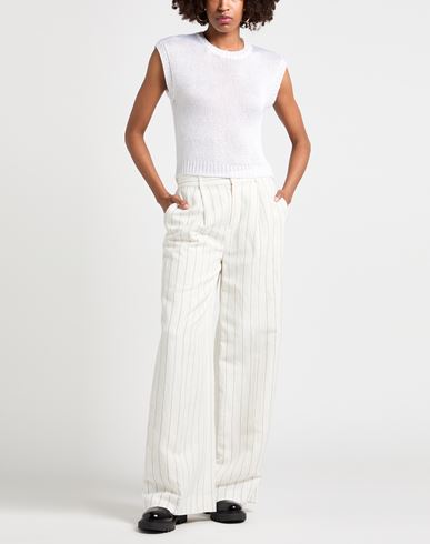 Woman Sweater Off white Size 6 Viscose