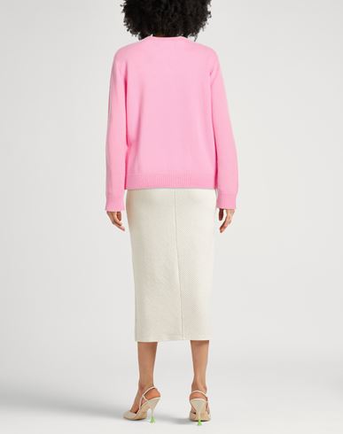 Woman Cardigan Pink Size 10 Cashmere, Glass