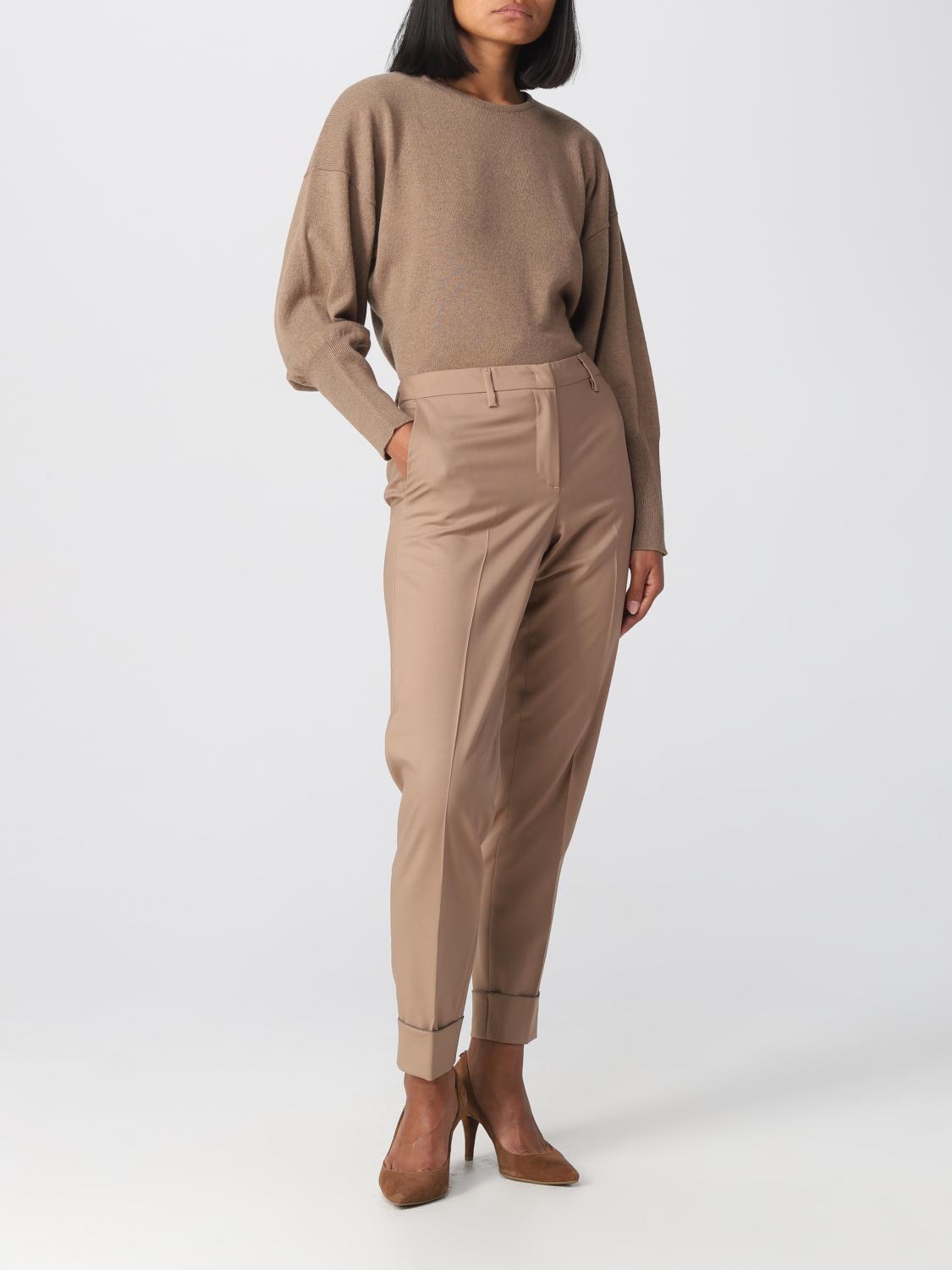 Pants FABIANA FILIPPI Woman color Camel
