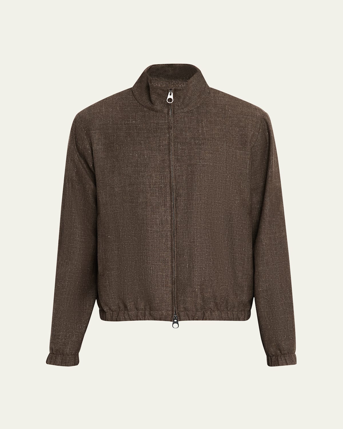 Men's Sopra Visso Linen Bomber Jacket