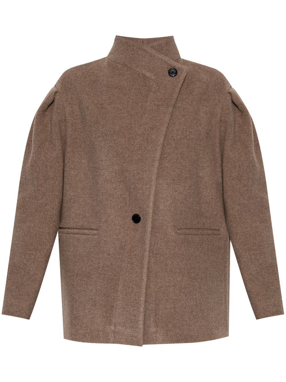 Jabadi wool-blend jacket - Brown
