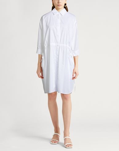 Roberto Collina Woman Midi dress White Size XS Cotton
