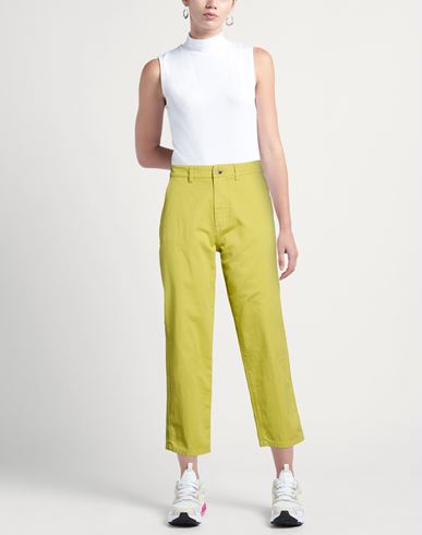 Momoní Woman Pants Mustard Size 4 Cotton