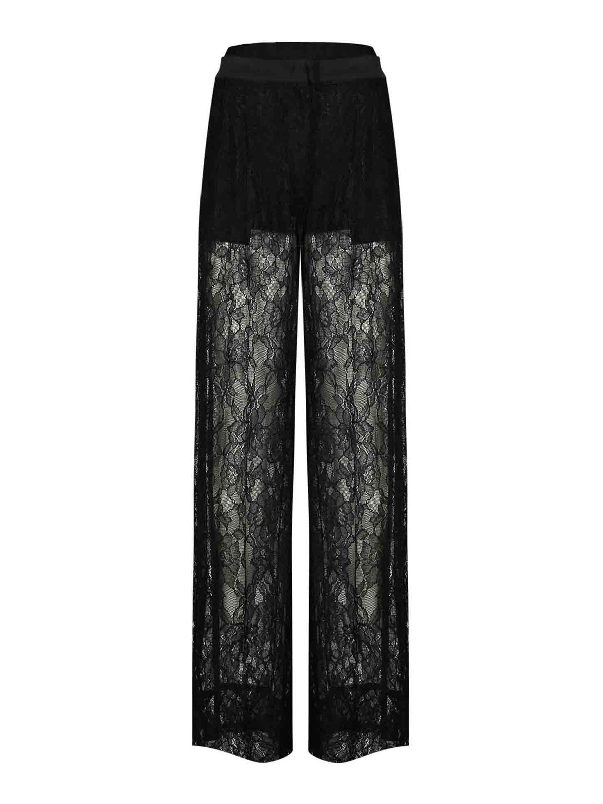 Cluedo Satin And Lace Trousers
