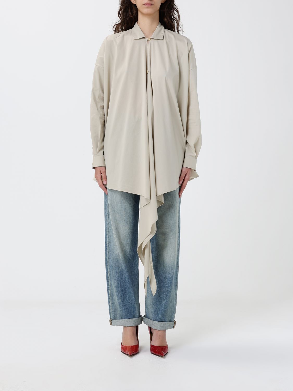 Shirt Woman color Beige