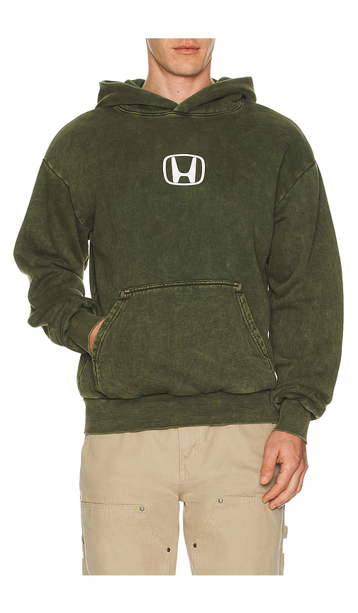 CPTN Apparel Bug Hoodie in Green. - S also in M, L, XL/1X